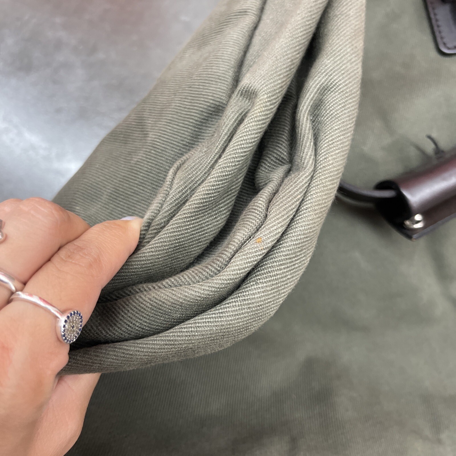 Filson Rugged Twill Suit Cover Garment Bag Otter Gree… Gem