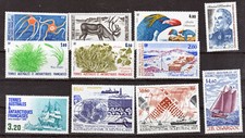 TAAF année complète 122/129 1987 PA 97/99 neuf ** TB MNH cote 40