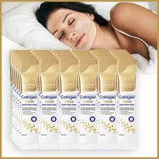 ✅ 30Pcs Collagen Sleeping Facial Masks skincare Moisturizing Firming Hydrating