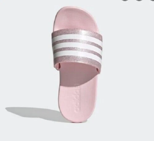 NUOVI sandali Adidas Adilette slides bambina ROSA taglia 1 spedizione gratuita