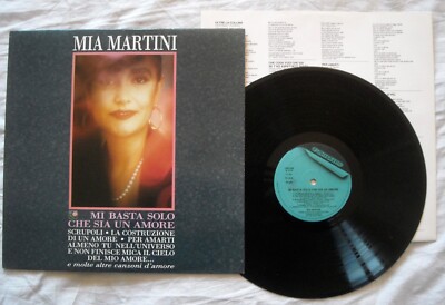 *MIA MARTINI MI BASTA SOLO CHE SIA UN AMORE - ANNO 1991 - LPX 272 - MINT