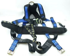 7074BLX Falltech Contractor Plus Belted Fully Body Harness Size 2XL