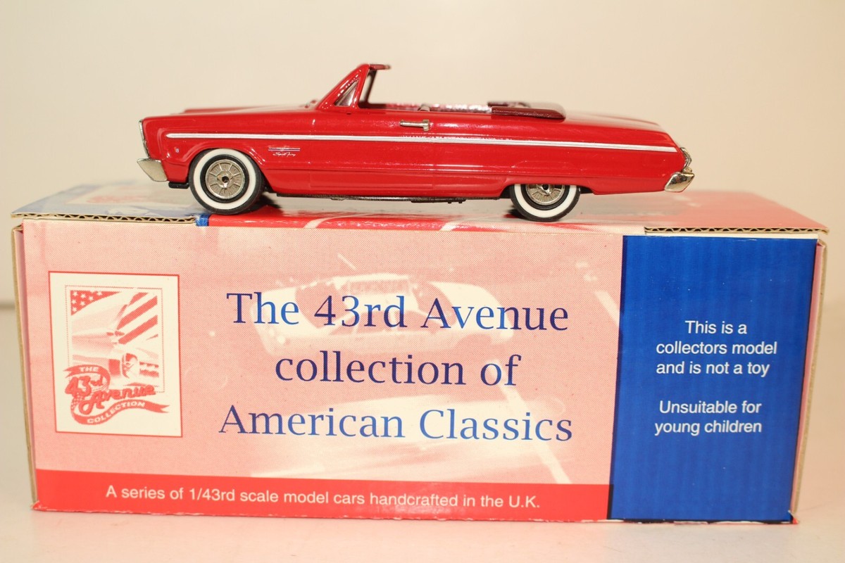 Milestone Miniatures 1965 Plymouth Fury Convertible, Red | eBay