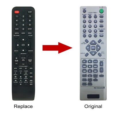 RM-AMU002 Replace Remote Control Fit For Sony Stereo System CMT-DV2D HCD-DV2D