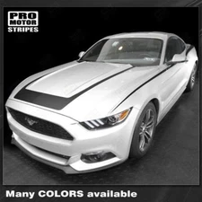 Ford Mustang 2015 2016 2017 Ready2-Rock Hood & Side Accent Stripe (Choose Color)