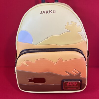 NEW Loungefly Disney Star Wars Lands Jakku Backpack Amazon.com: Loungefly Star Wars Lands Jakku MINI Backpack  main image 2