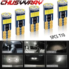 5 Super Mini LED headlight bulbs for Kawasaki Brute Force 750 2005-2007 12v 5w