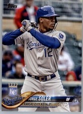 2018 Topps 653 Jorge Soler  NM Kansas City Royals
