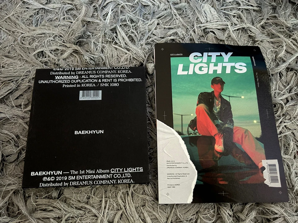 BAEKHYUN The 1st Mini Album 'City Lights' [Import USA] ... | CD | condition good Foto 4 de 4