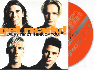GET READY! - Every time i think of you CD SINGLE 2TR (CURNOW Phil HARDING) 2000