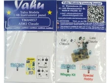 YAHU YMA4857 A5M2 Claude 1/48 Instrument panel