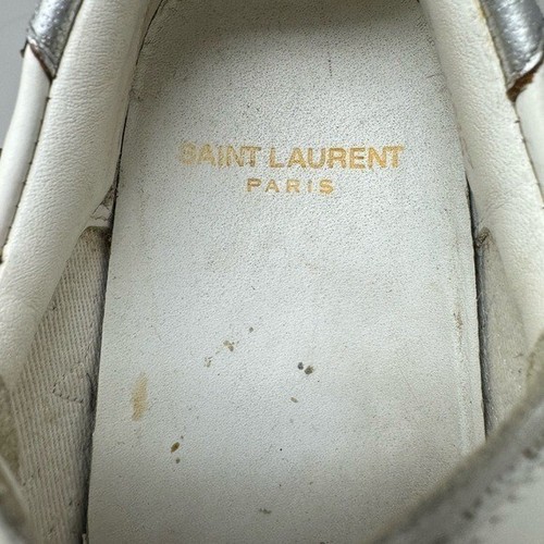 SAINT LAURENT Leder Low-Top Sneaker Gr. 34 - Bild 10 von 11
