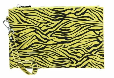 SEIDENFELT MANUFAKTUR SFMs216 Utility Bag Tasche Yellow Zebra Gelb Schwarz