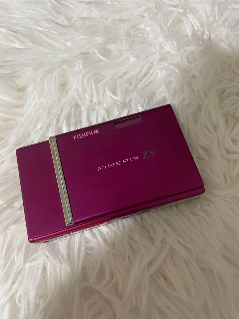 FUJIFILM FinePix Z5fd Pink Digital Camera 6.3MP 3x Optical Zoom
