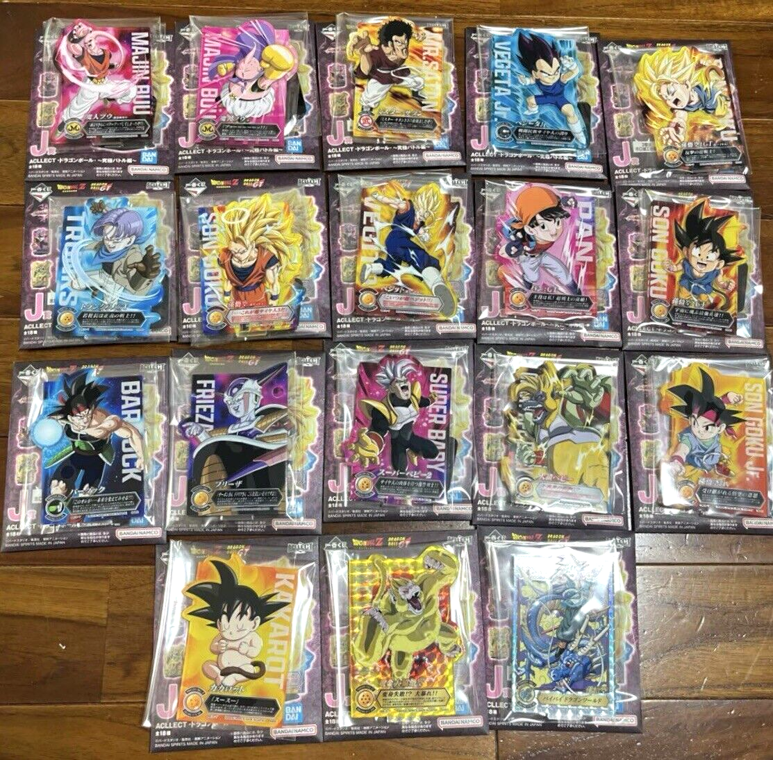 Dragon Ball ACLLECT Acrylic Stand Complete set Ichiban Kuji