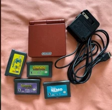 Nintendo Game Boy Advance SP - Flame Red