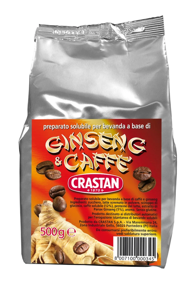 GINSENG & CAFFE' SOLUBILE Kg 12 CRASTAN
