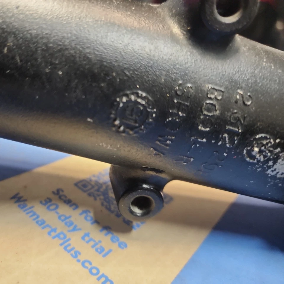 Conjunto de garfo BMW R100R R80R K75 Gabelholme Showa 41mm 2312297 2312298 - Imagem 3 de 4