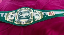 New York Jets Championship Wrestling Belt American Football Fans 2MM ZINC