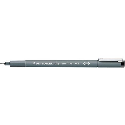 Pigment Liner 308-0.3 Black Ink 0.3mm Fineliner Pen Writing Technical Drawing