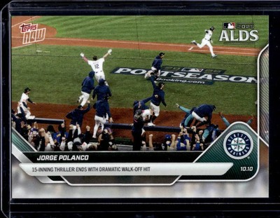 2025 Topps Now #853 Jorge Polanco Image Variation Short Print