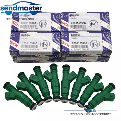 #ad 8pcs OEM BOSCH 42lb Fuel Injectors For LS1 LT1 Chevy Mustang 0280155968 US $57.00