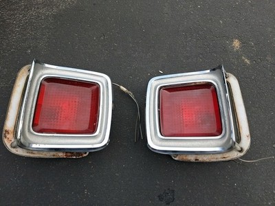 1969 Plymouth Satellite Road Runner Tail Lights.  OEM.  LH & RH.  