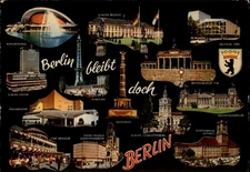 Berlin bleibt doch Berlin vintage postcard b815