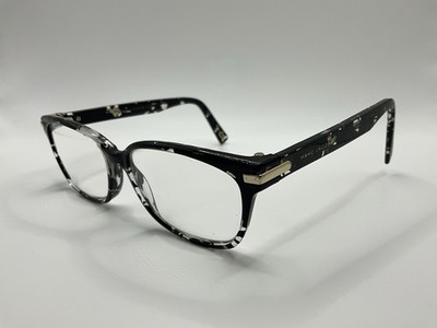 Marc Jacobs MARC 1005 JWZ 145 Black White Geometric Plastic Full Rim Eyeglasses