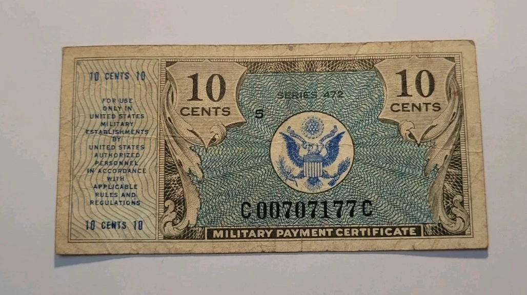 US Military Payment Certificates for sale | eBay