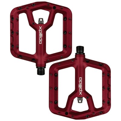 flache Trident Pedale rot 9/16 2184020401 Xpedo flat Fahrrad Pedale