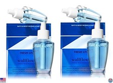 Fresh Linen Wallflower Bulb Refills - 2 Boxes, 4 Bulbs Total, Home Fragrance