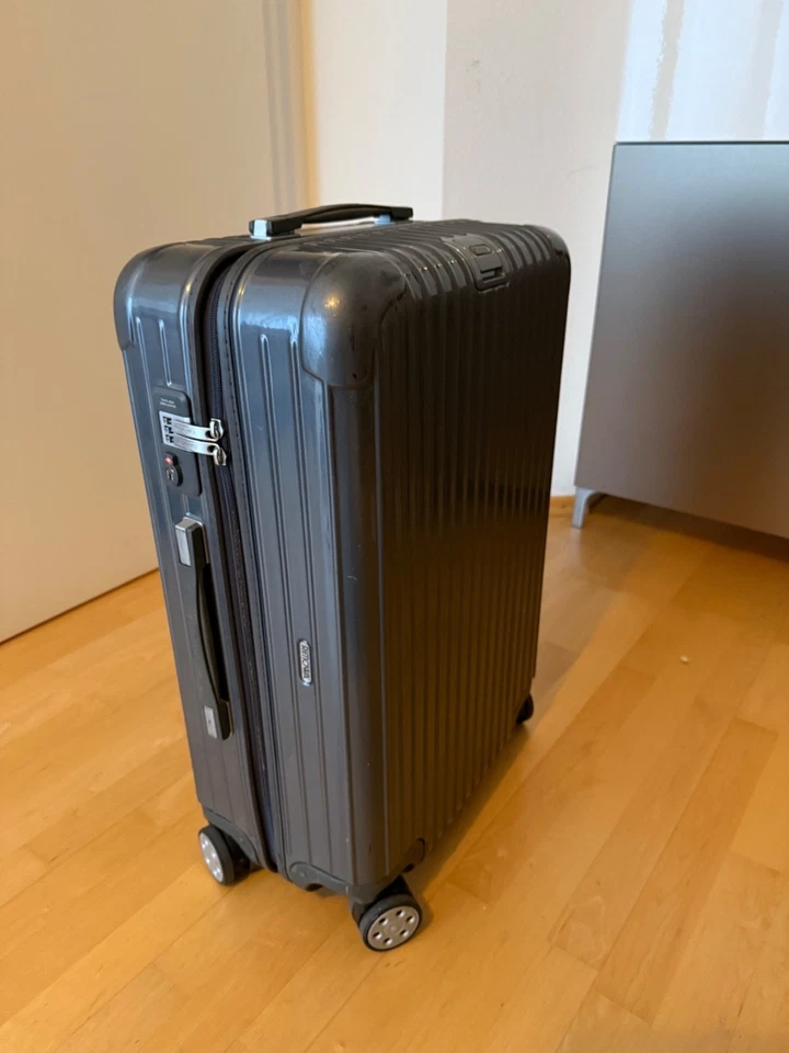 Reisekoffer Rimowa Salsa Deluxe Grösse M schiefergrau gebraucht - DEFEKT - Bild 2 von 4