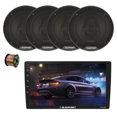 Blaupunkt Cancun 990 9'' Touchscreen WiFi Receiver, 4x 6'' 40W Speakers, Wire