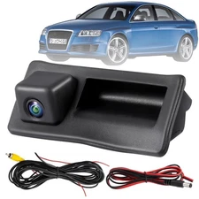 Car Trunk Handle HD Rear View Backup Parking Camera for Audi A4 A6 A8L S5/Q3 Q5