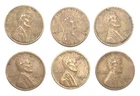 1944-D   LINCOLN WHEAT CENTS - 6 coin lot - all D mint