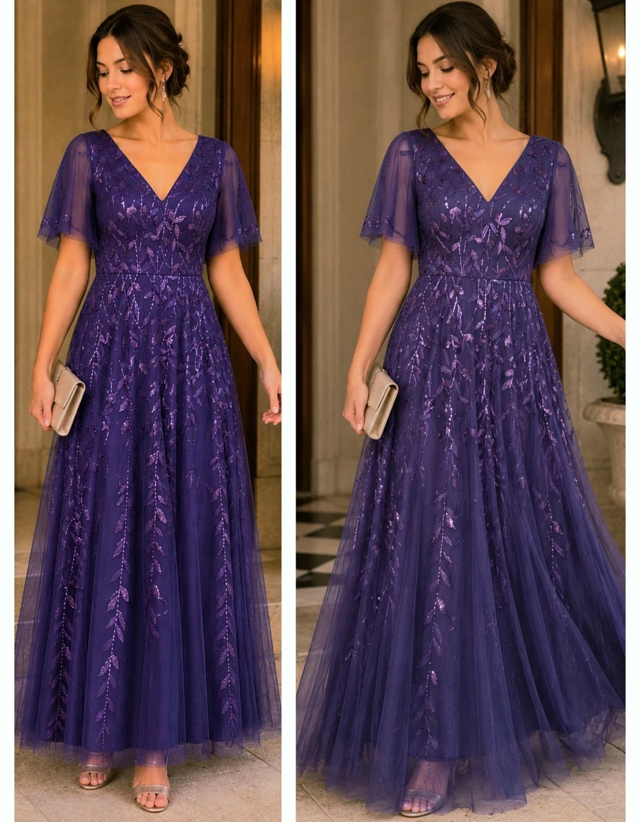 Ever-Pretty Purple Dresses for Women for sale | eBay Ever-Pretty Purple Dresses for Women for sale | eBay