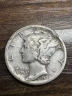 New Listing1938-D Mercury Dime - Actual Silver Coin Shown Fine Shape Same Day Shipping Free