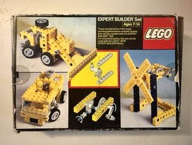 LEGO Vintage 8020 TECHNIC Expert Builder Set Complete, Instructions & Box, Used