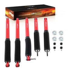 Front Rear Lift Shock For Ford F250 F350 Sd 4wd 08-16 W Steering Damper Front Rear Lift Shock For Ford F250 F350 Sd 4wd 08-16 W Steering Damper