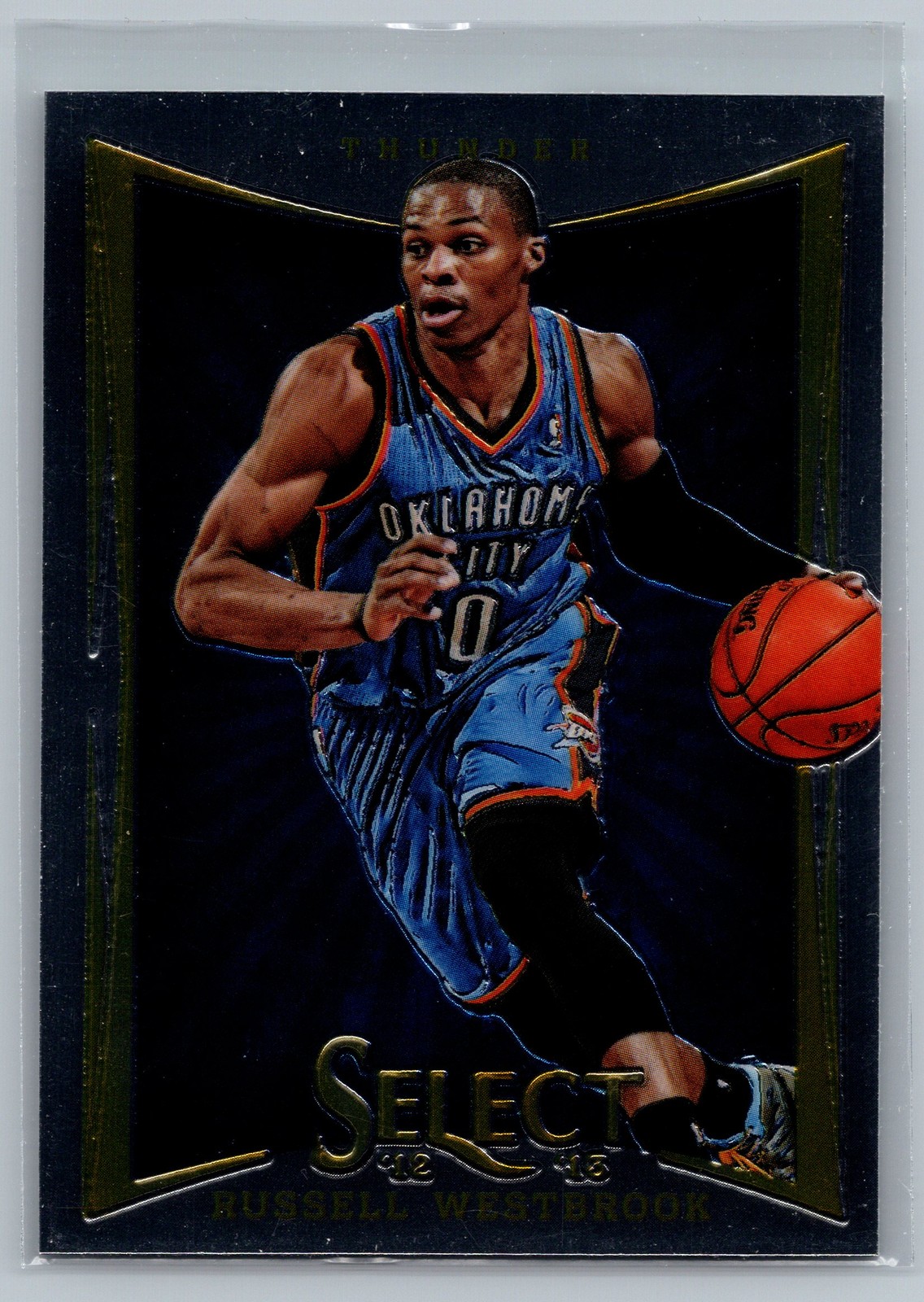 2012-13 Panini Select #89 Russell Westbrook Oklahoma City Thunder