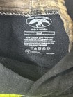 Kids Duck Commander Hooded Sweatshirt With Front Pocket Size S Blk/Neon Green — photo 5