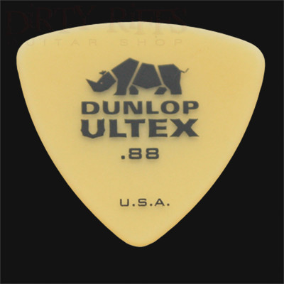 Dunlop Ultex dreieckige Gitarren-Plektren Gitarrenplektren 0,88 mm - 6 10 12 20 24 36