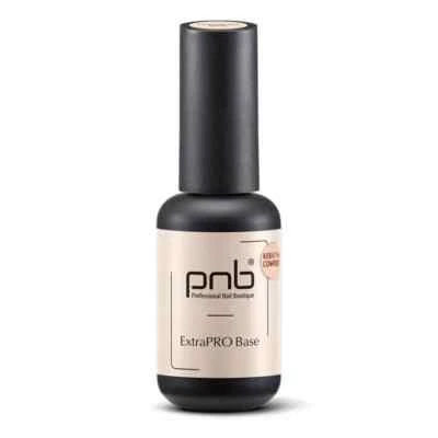 PNB ExtraPRO Rubber Base Coat Gel Keratin Complex HYPOALLERGENE HEMA-FREE