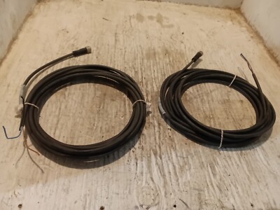 LOT OF 2 NUMATICS PXCST; Straight Quick Disconnect Cable VAC/75VDC - (SP265)