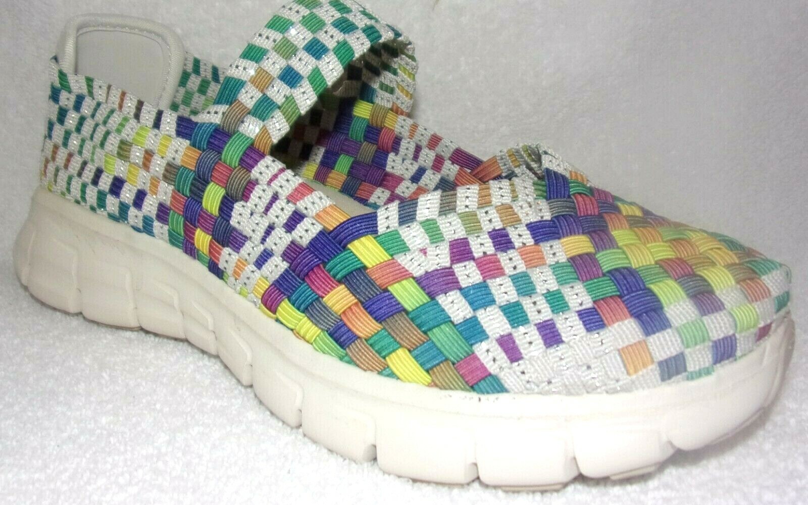 skechers woven mary janes