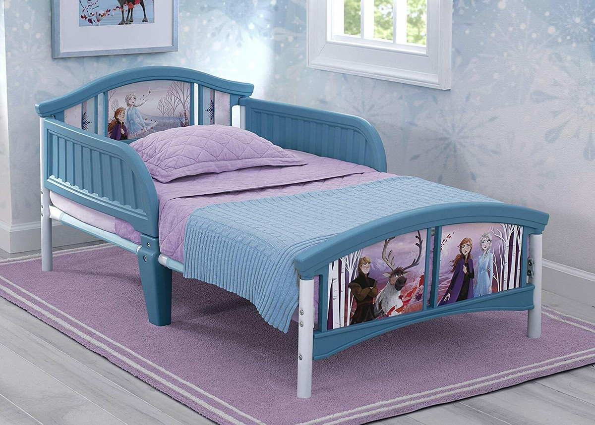 Frozen Toddler Bed Anna Elsa Kristoff Sven Childrens Bedroom
