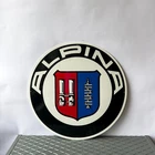 Vintage ALPINA Logo German Tuning Heritage Heavy Metal Sign  19.7" (50cm)