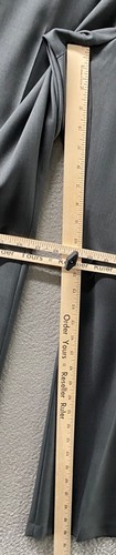 Haggar Dress Pants Mens 40 Gray Travel Suit Performance Tailored Fit 40x30 NEW - Picture 5 of 11