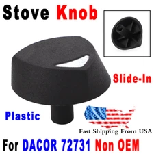 Stove Control Knob Replacement Cooktop Stove Knob For DACOR 72731 Knob Black US
